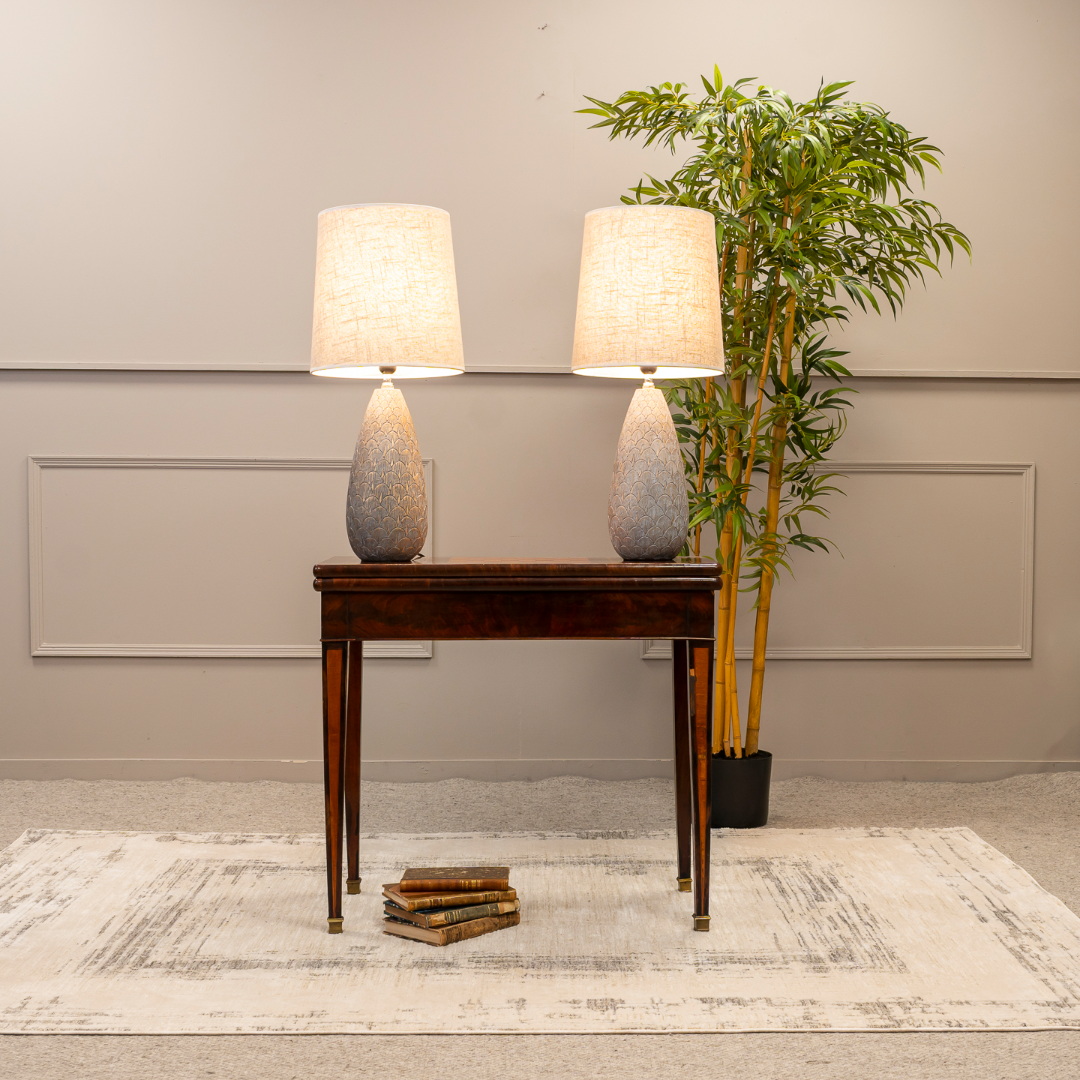 Regency Foldover Games Table with Marquetry