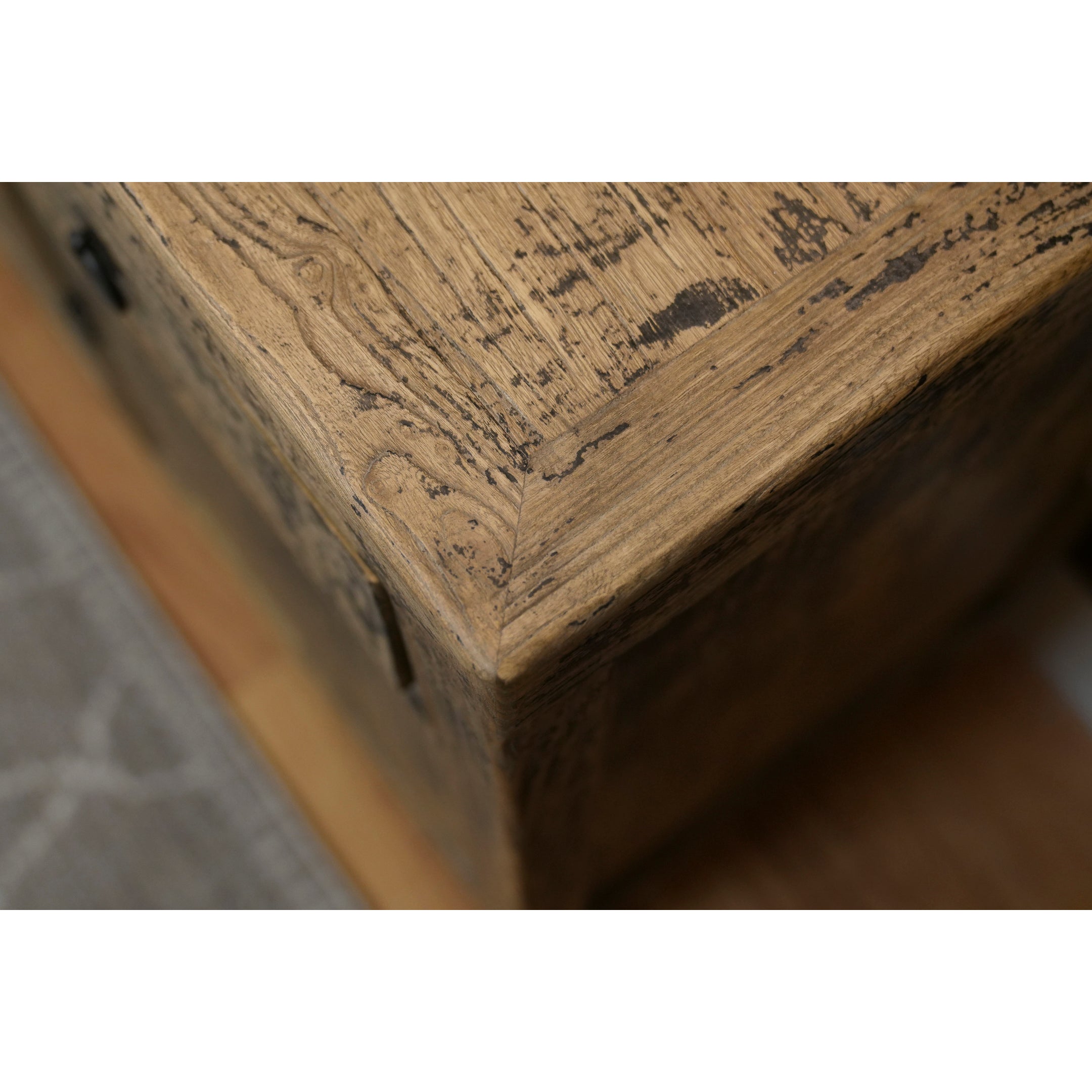 Pine Cabinet 4 Door 4 Drawer