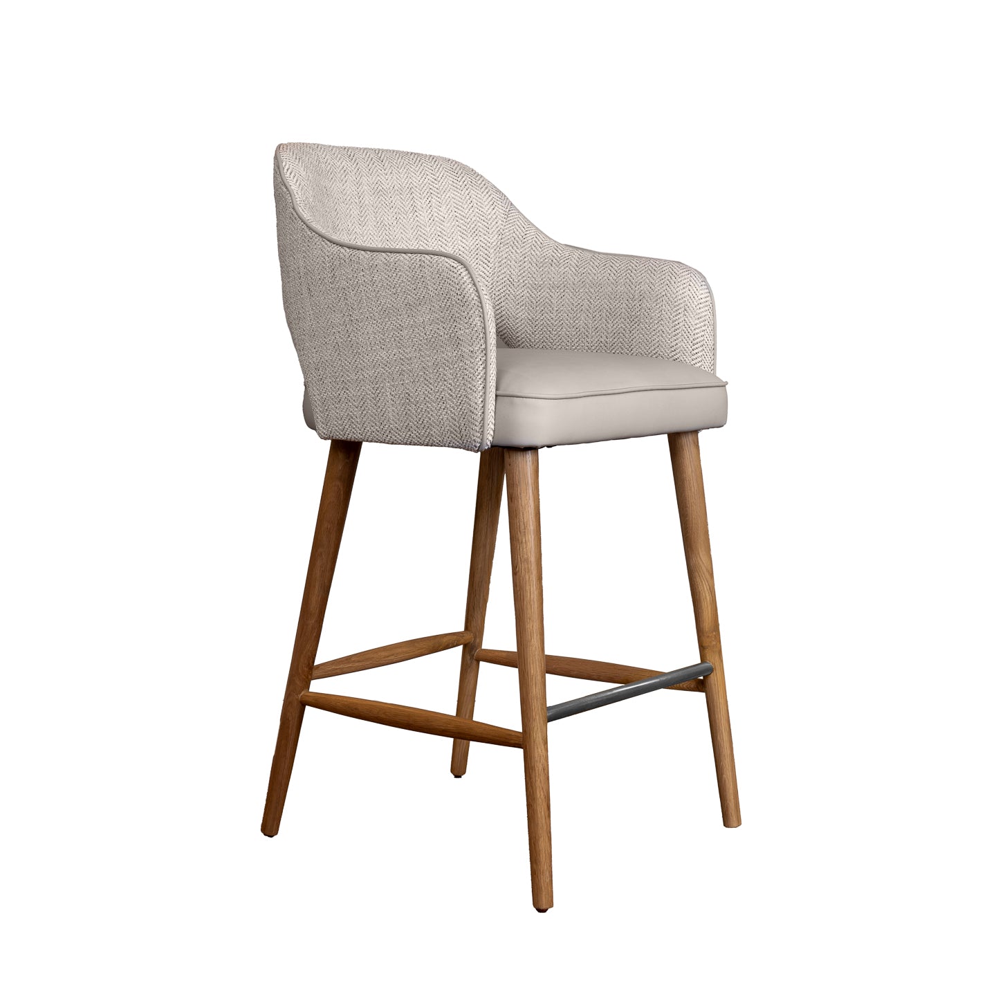 Porta Stool - Solid Oak Leg