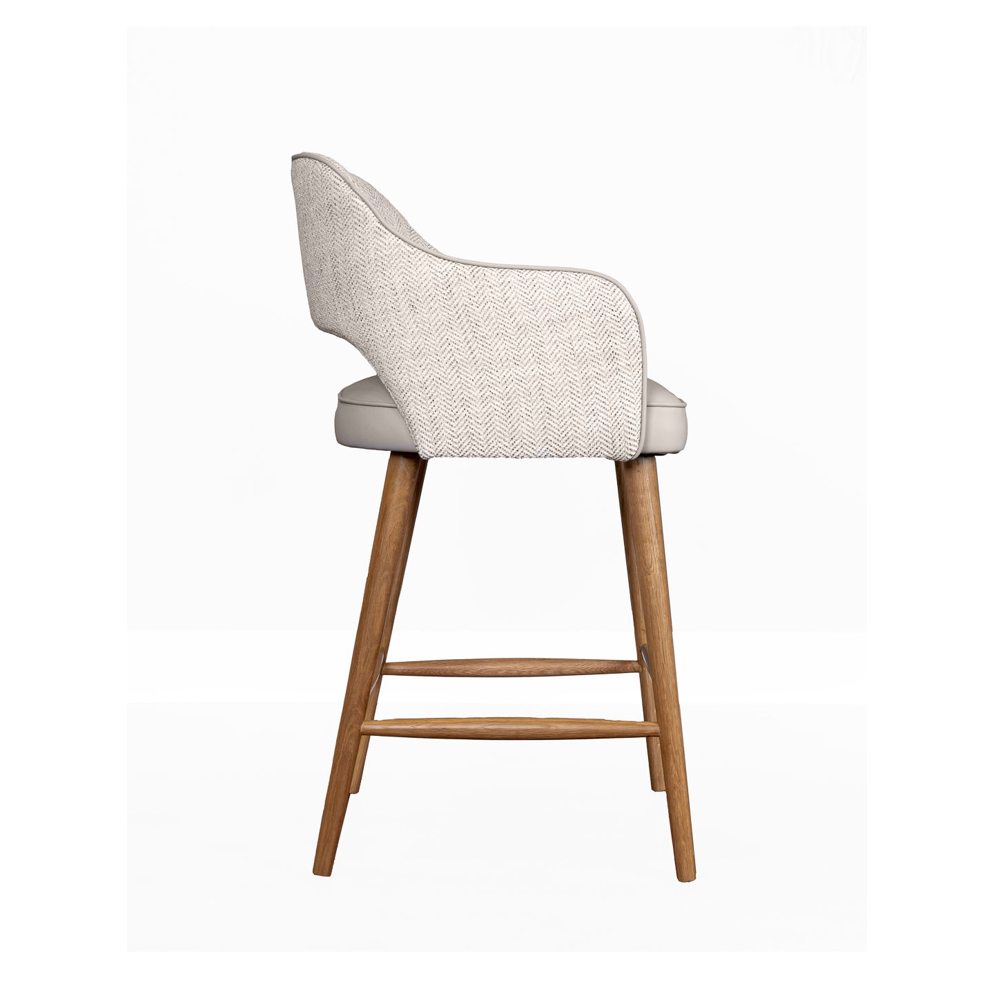 Porta Stool - Solid Oak Leg