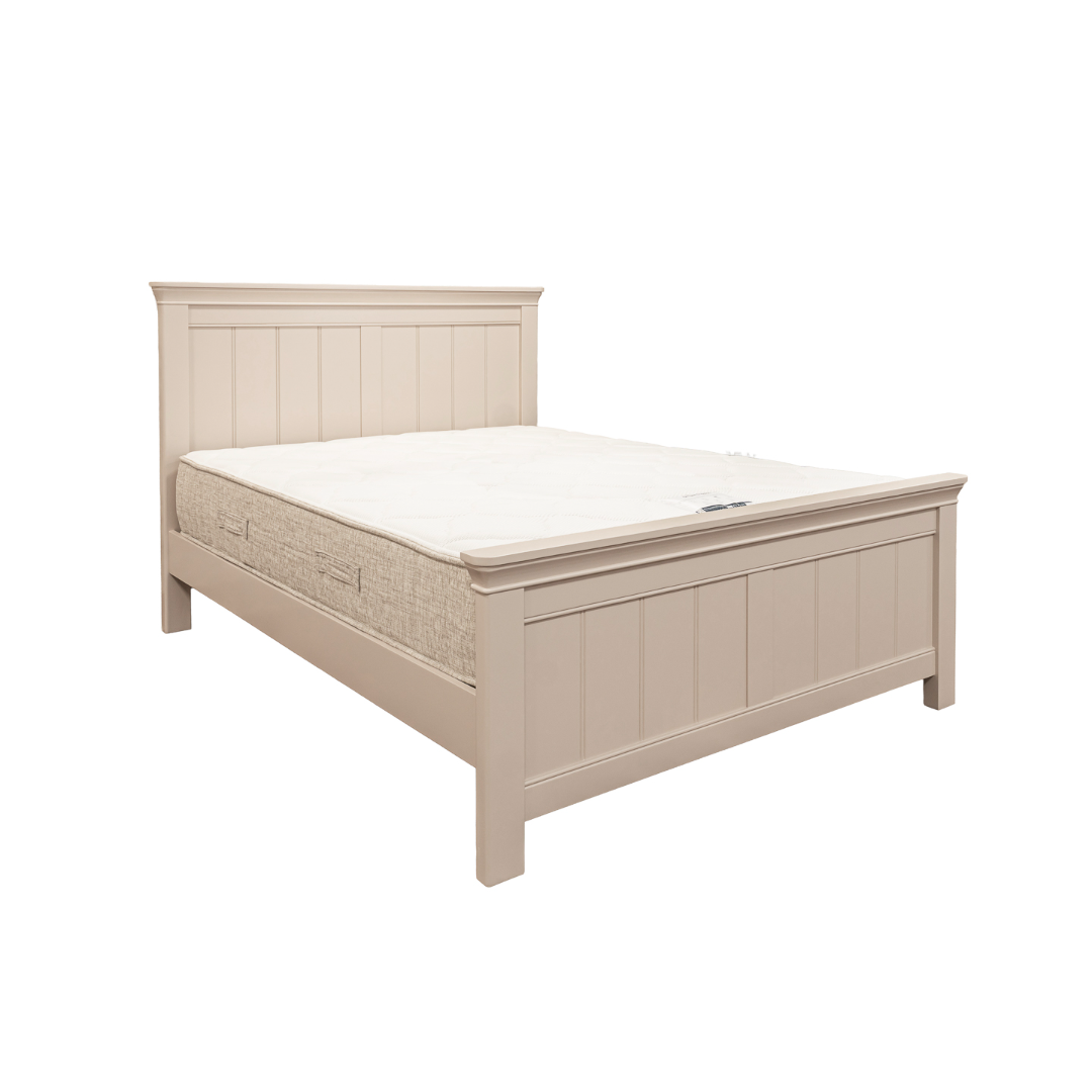 Lara 5ft King Bed Frame - Light Taupe