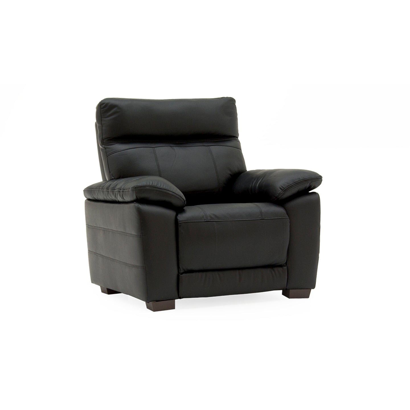 Positano Leather Armchair – Fixed