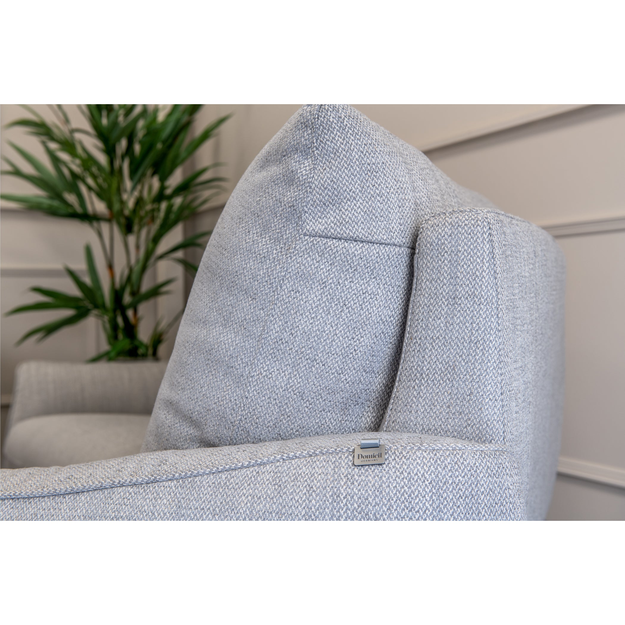 Botticelli Silver Armchair Power Recliner