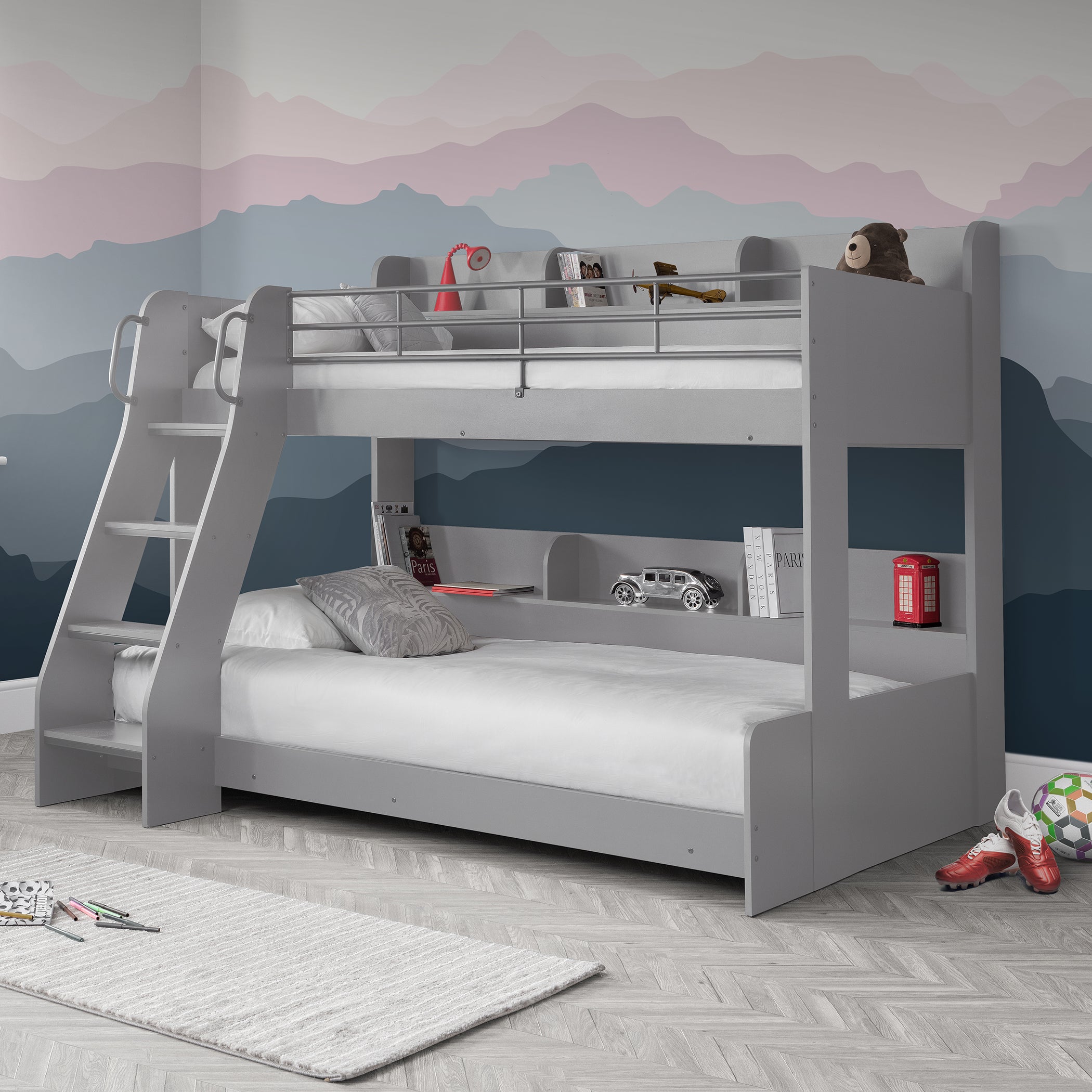 Domino Light Grey Triple Sleeper