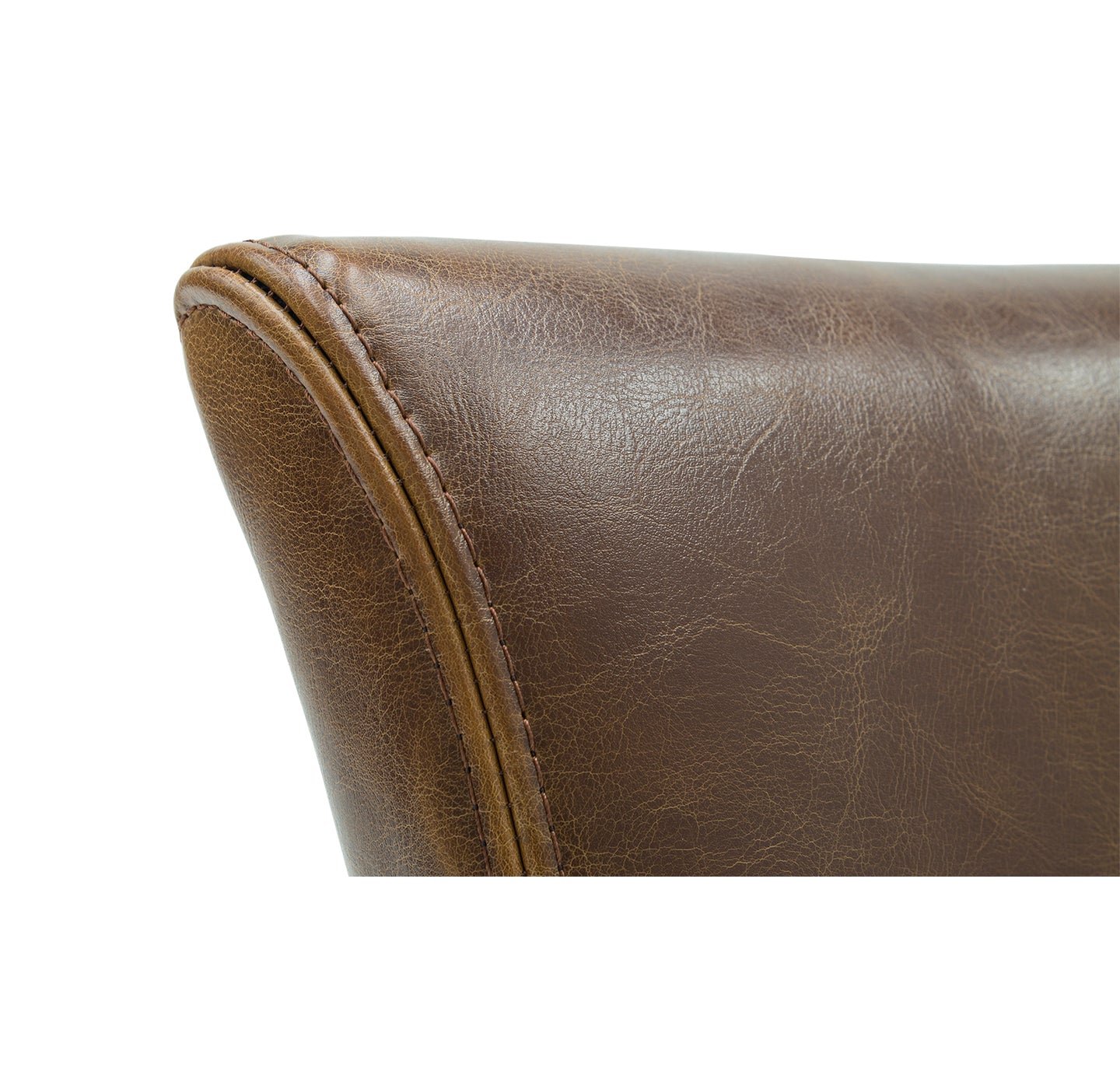 Drake Tan Leather Dining Chair