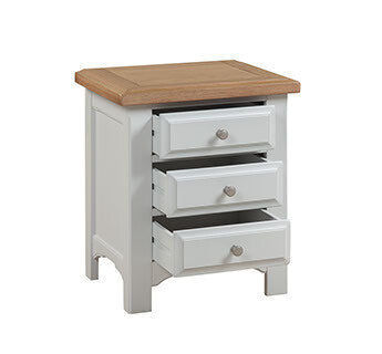 Eve 3 Drawer Bedside locker