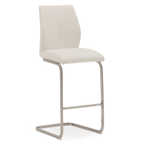 Irma White Bar Chair