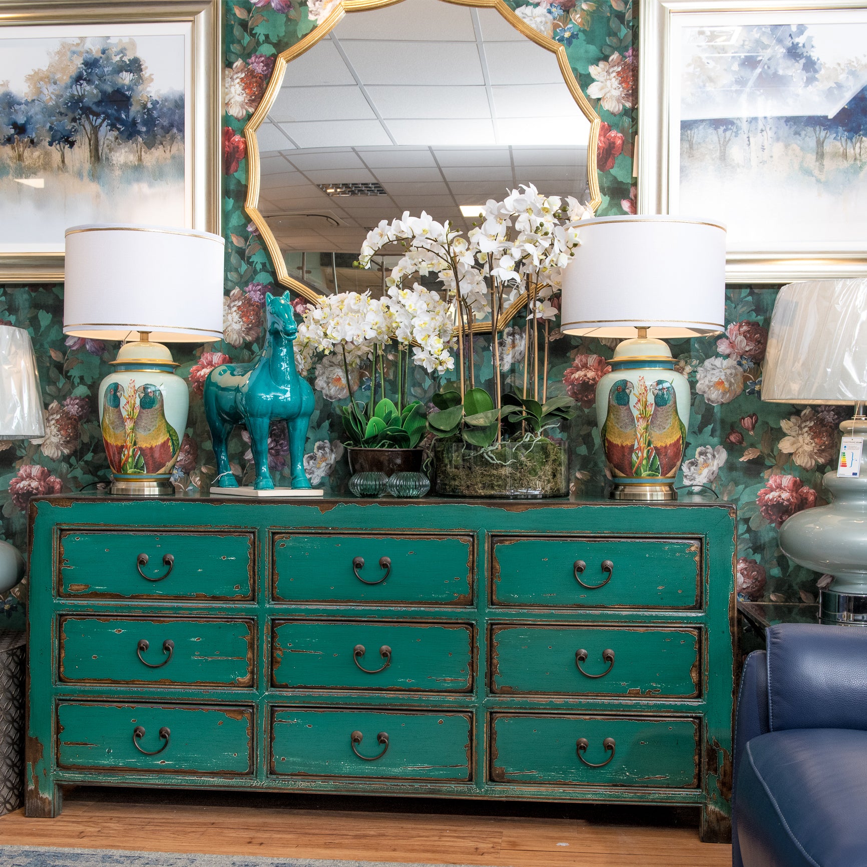 Kairo Gold Edged Mirror