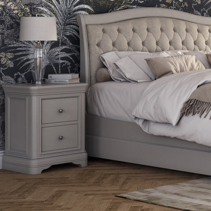 Mabel Taupe Bedside table
