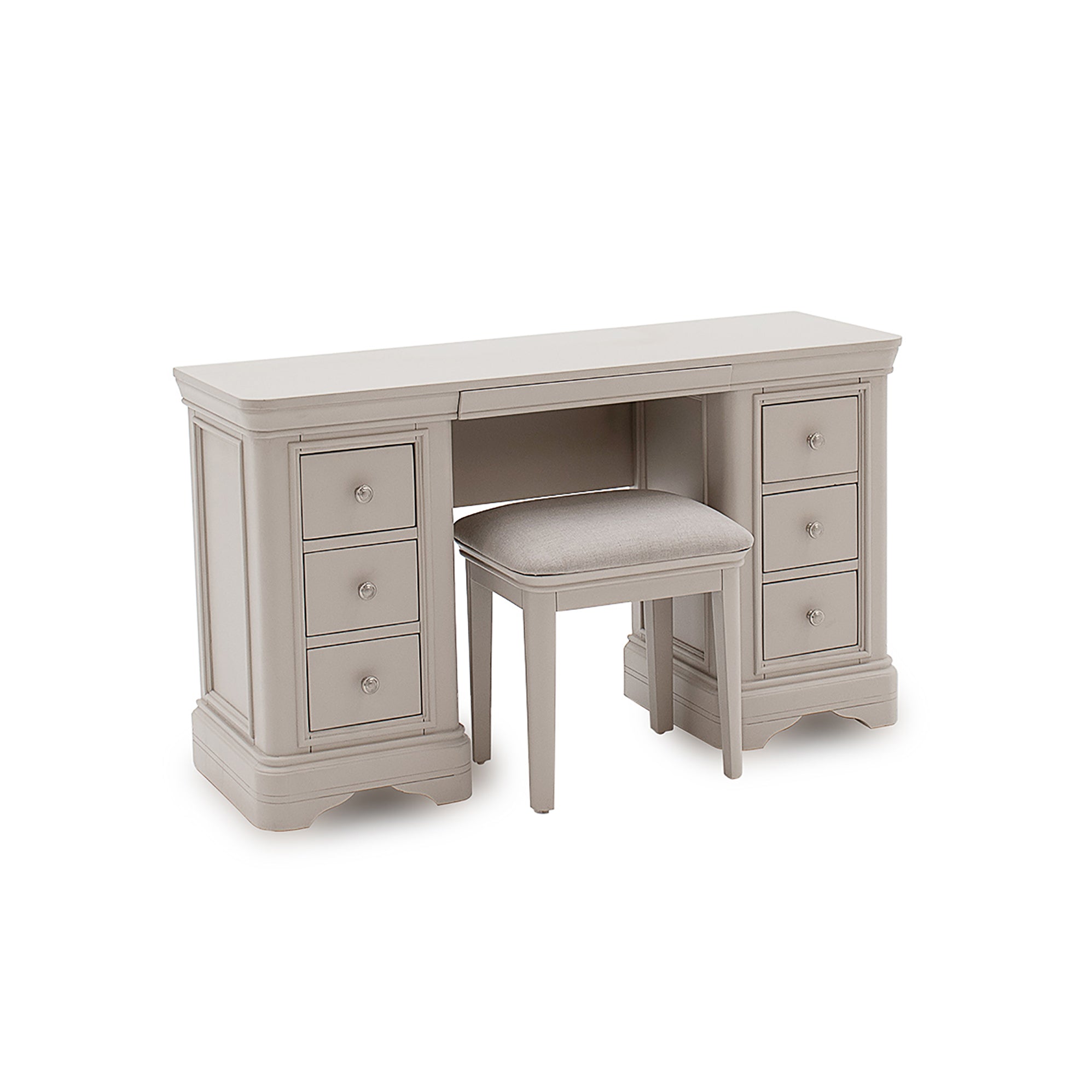 Mabel Dressing Stool Taupe