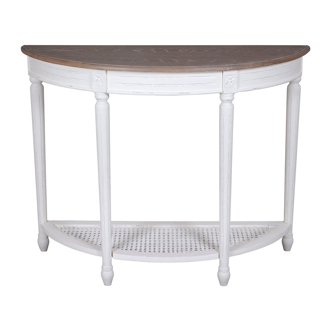 Marlena Half Moon Console Table