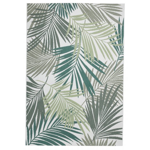 Miami Outdoor Rug with Palm Leaf Design