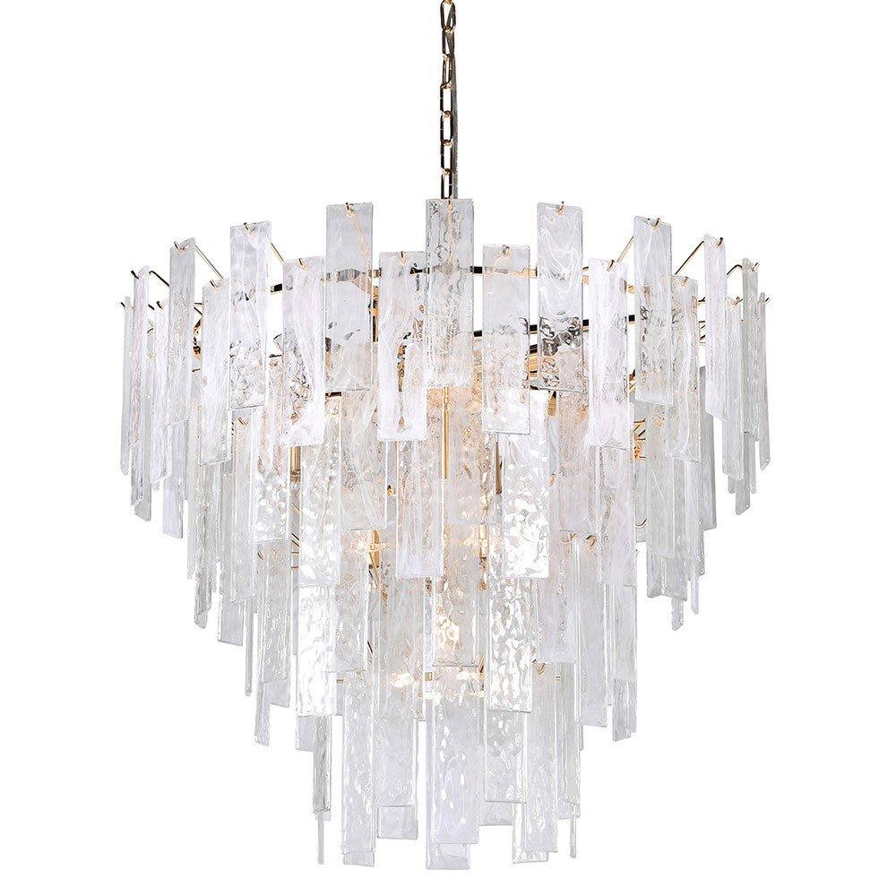 Crystal Cascade Chandelier