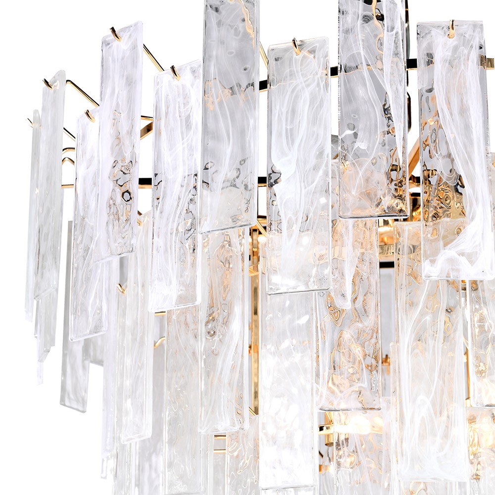 Crystal Cascade Chandelier