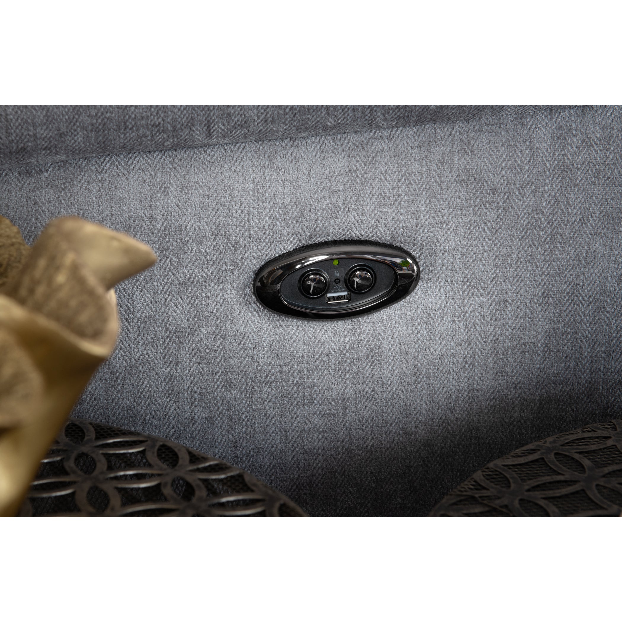 Raphael Powered Recliner 2 Seater Fabric Sofa