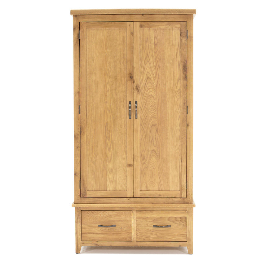 Ramore Wardrobe - 2 Door 2 Drawer