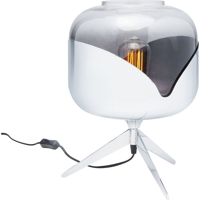 Table Lamp Chrome Goblet Ball