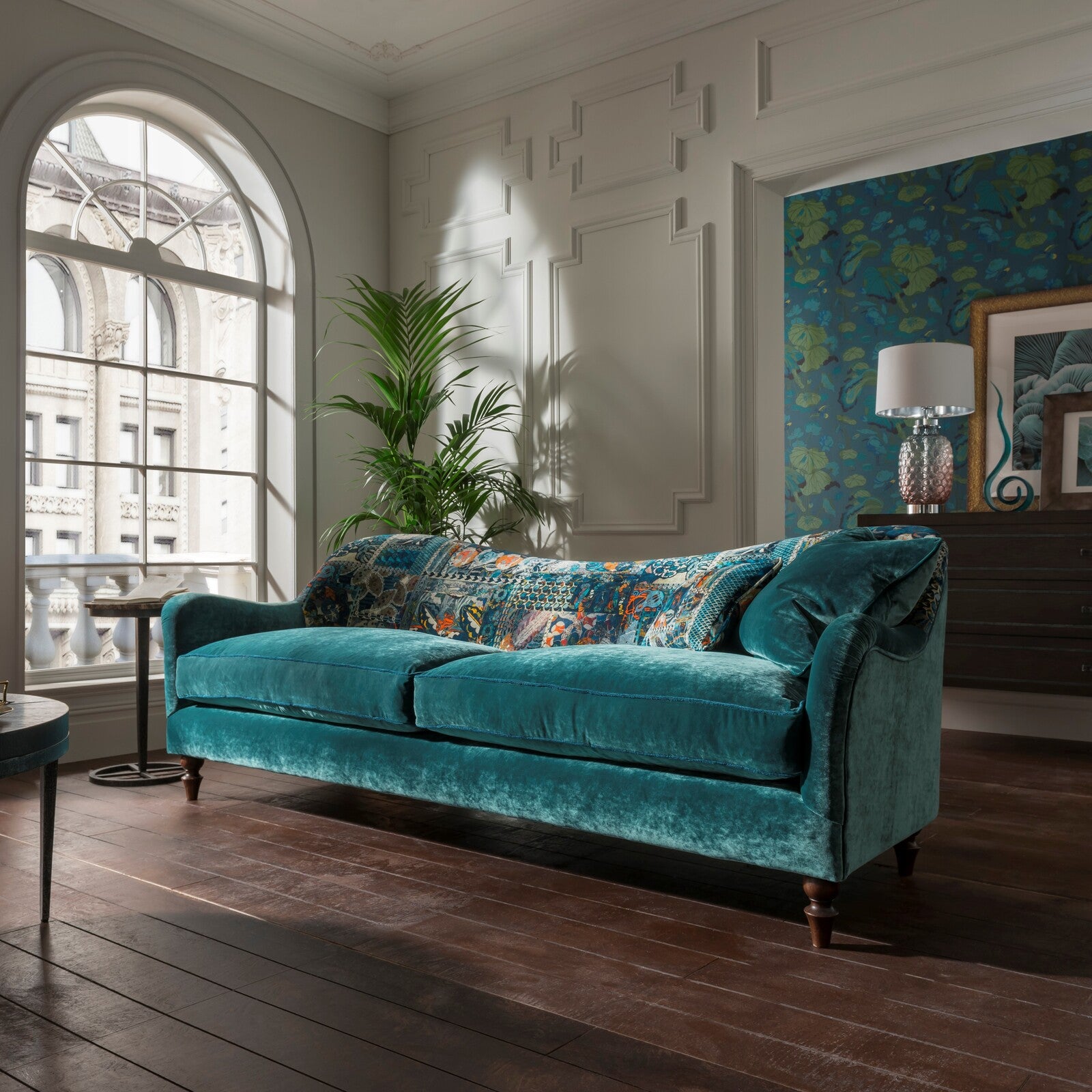 Tetrad Spink & Edgar Tiffany Grand Sofa