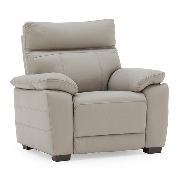Positano Leather Armchair – Fixed