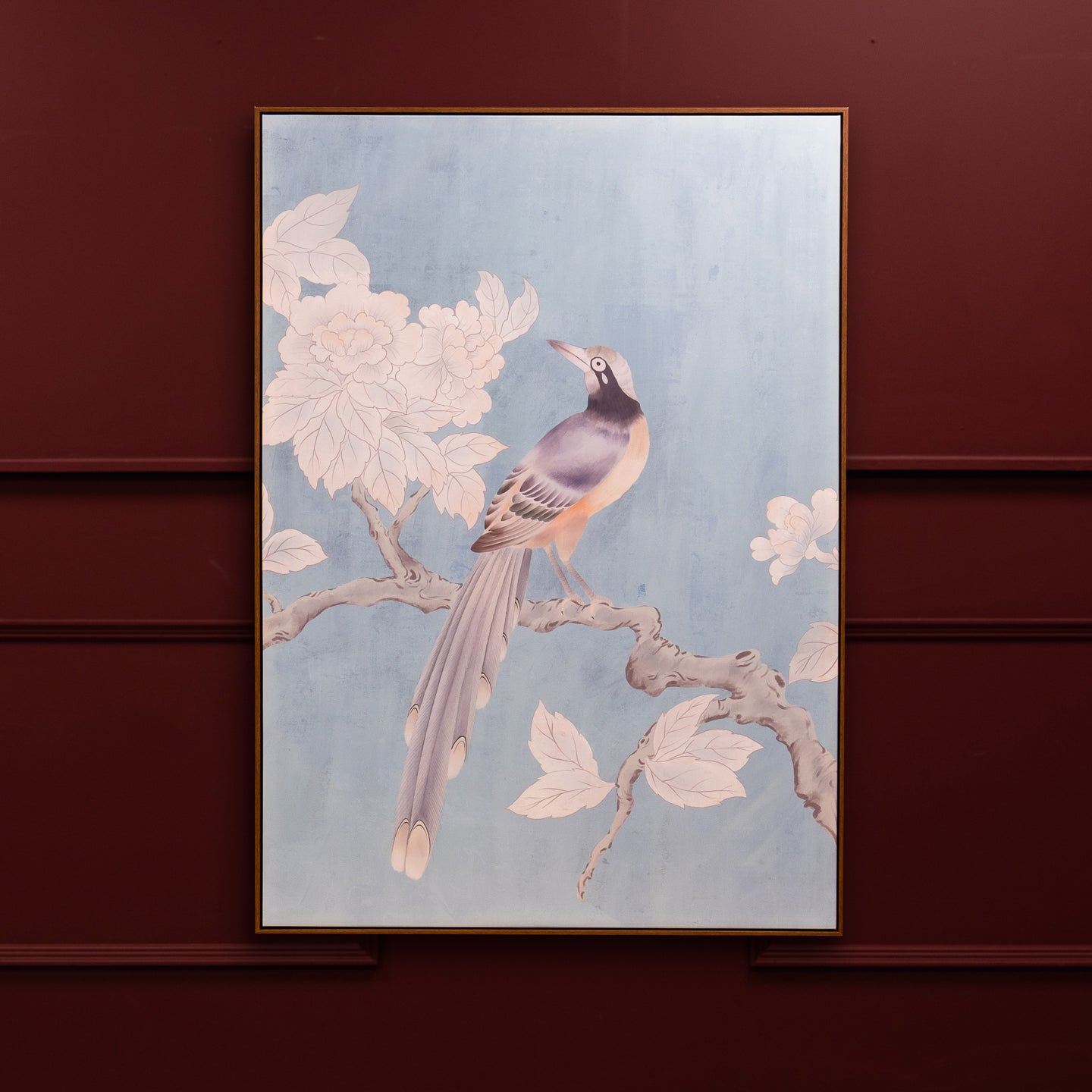 Blue Bird Tropical Picture | Vibrant Wall Art | Flanagan Kerins ...