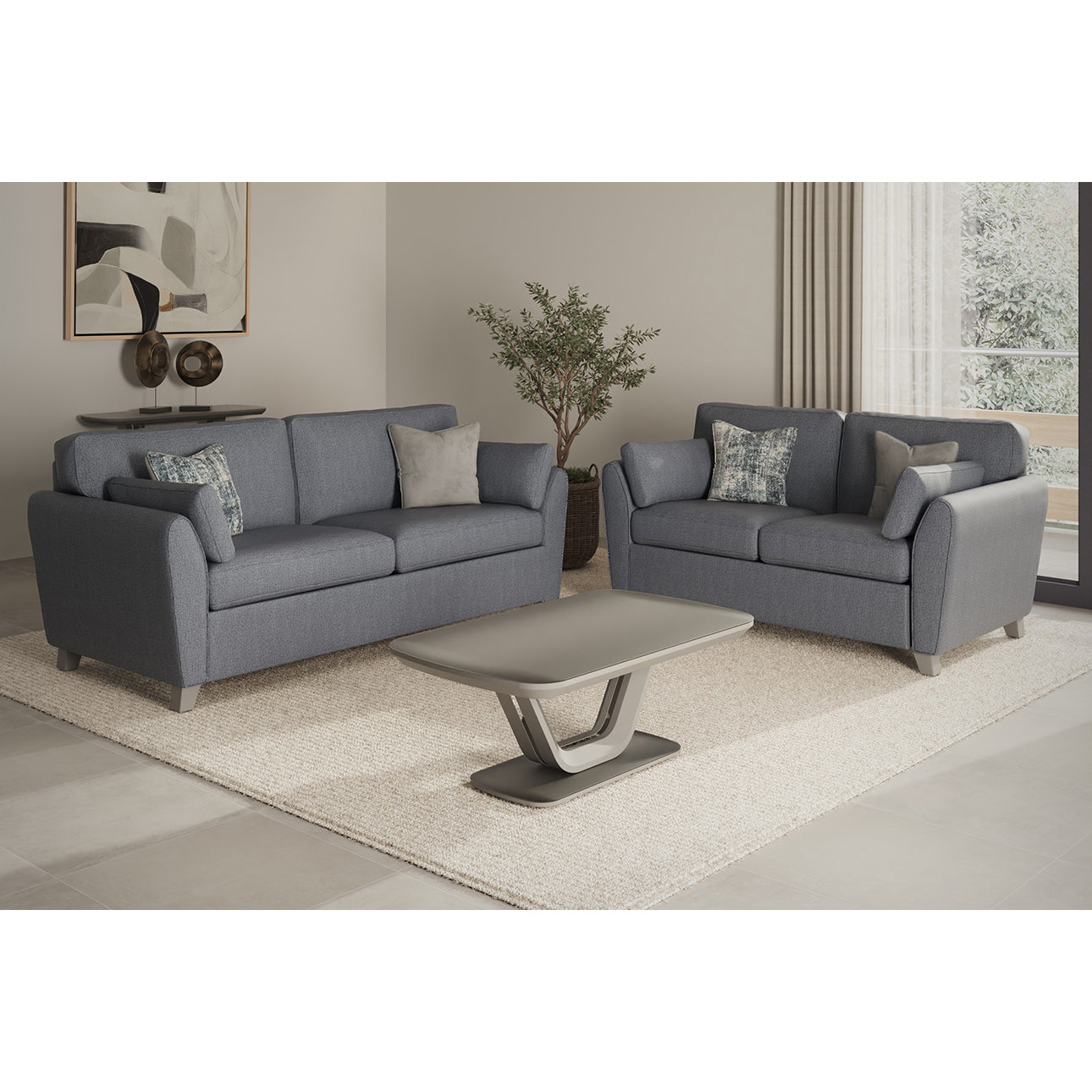 Cantrell 2 Seater - Blue