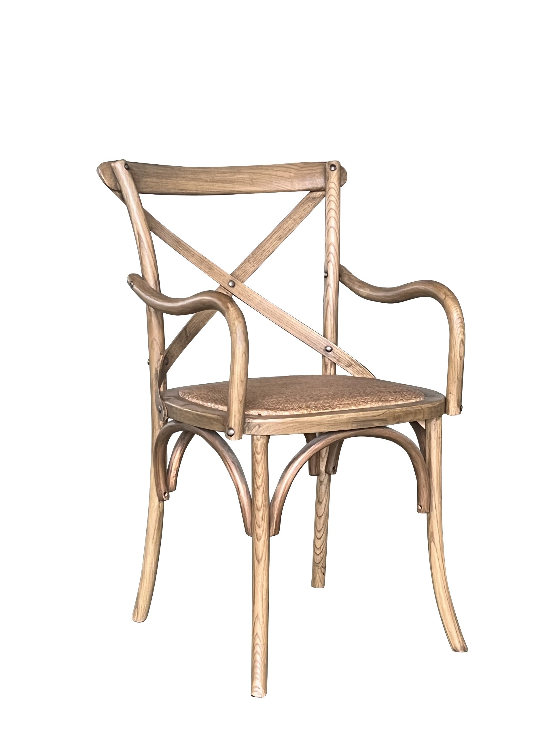 Malta Carver Chair - Natural Oak