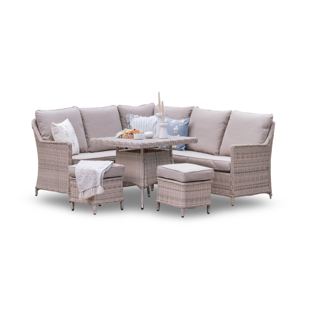 Curracloe Mini Corner Lounge Set – Natural