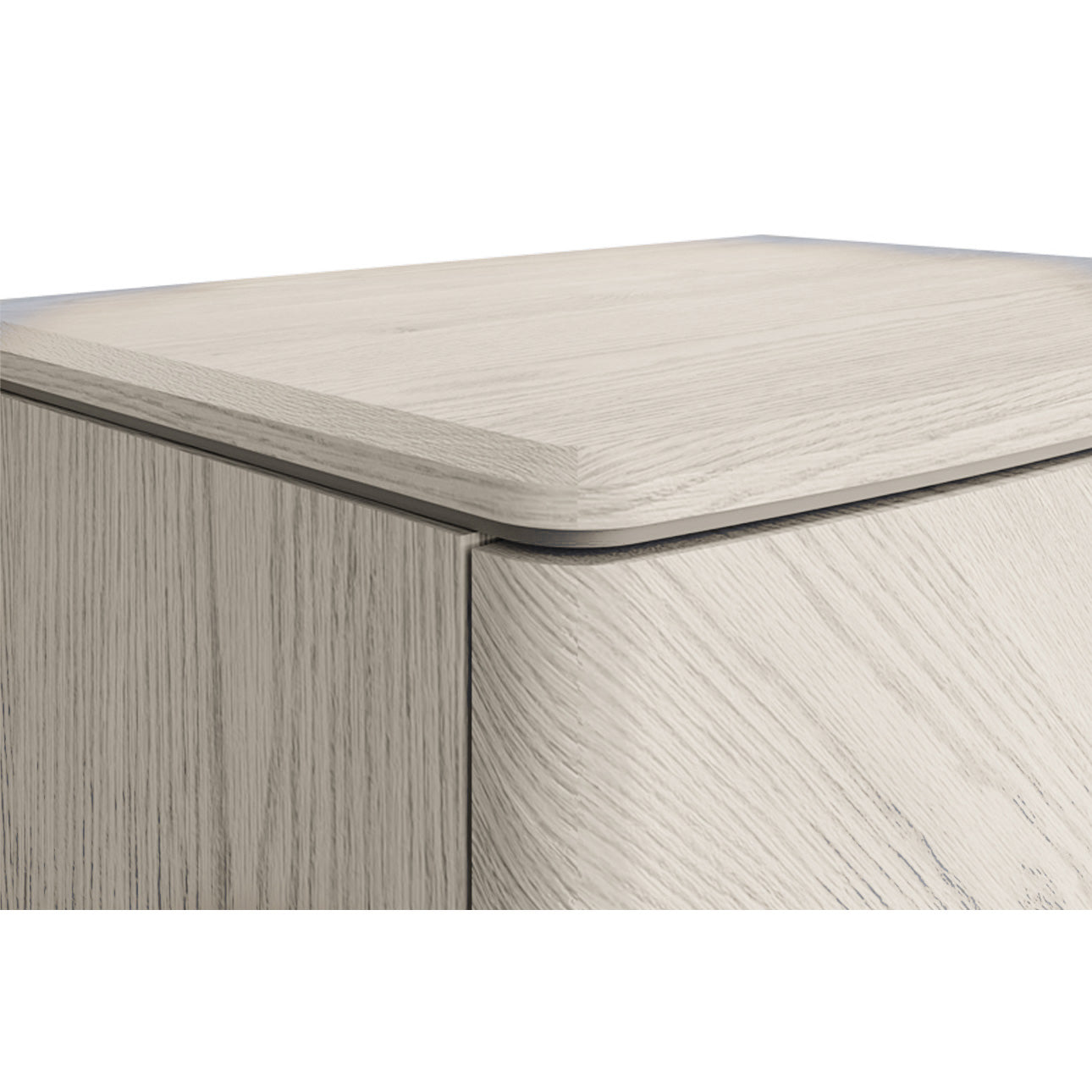 Diletta 2-DrawerStone Bedside Locker
