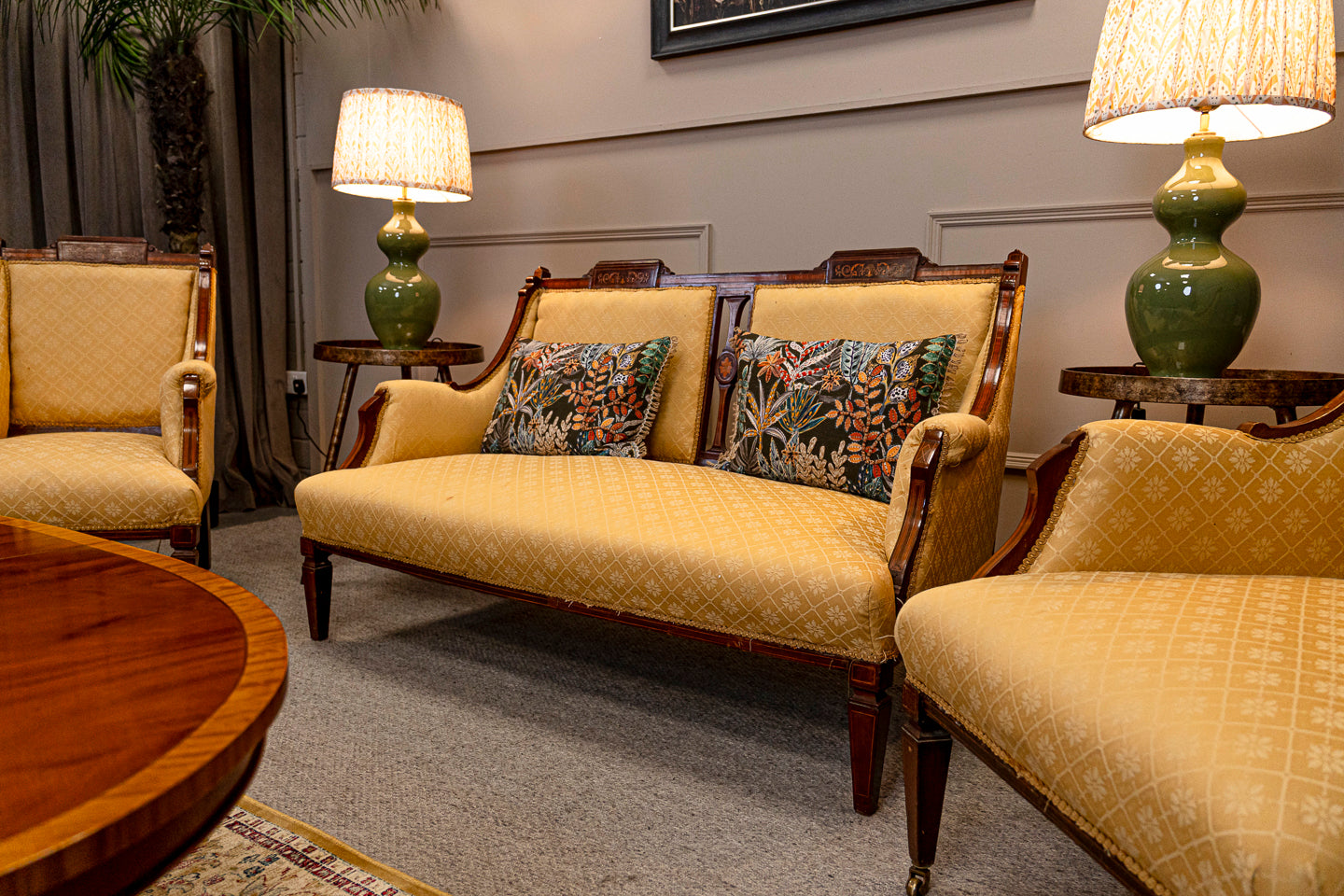 Edwardian 3 Piece Parlour Suite