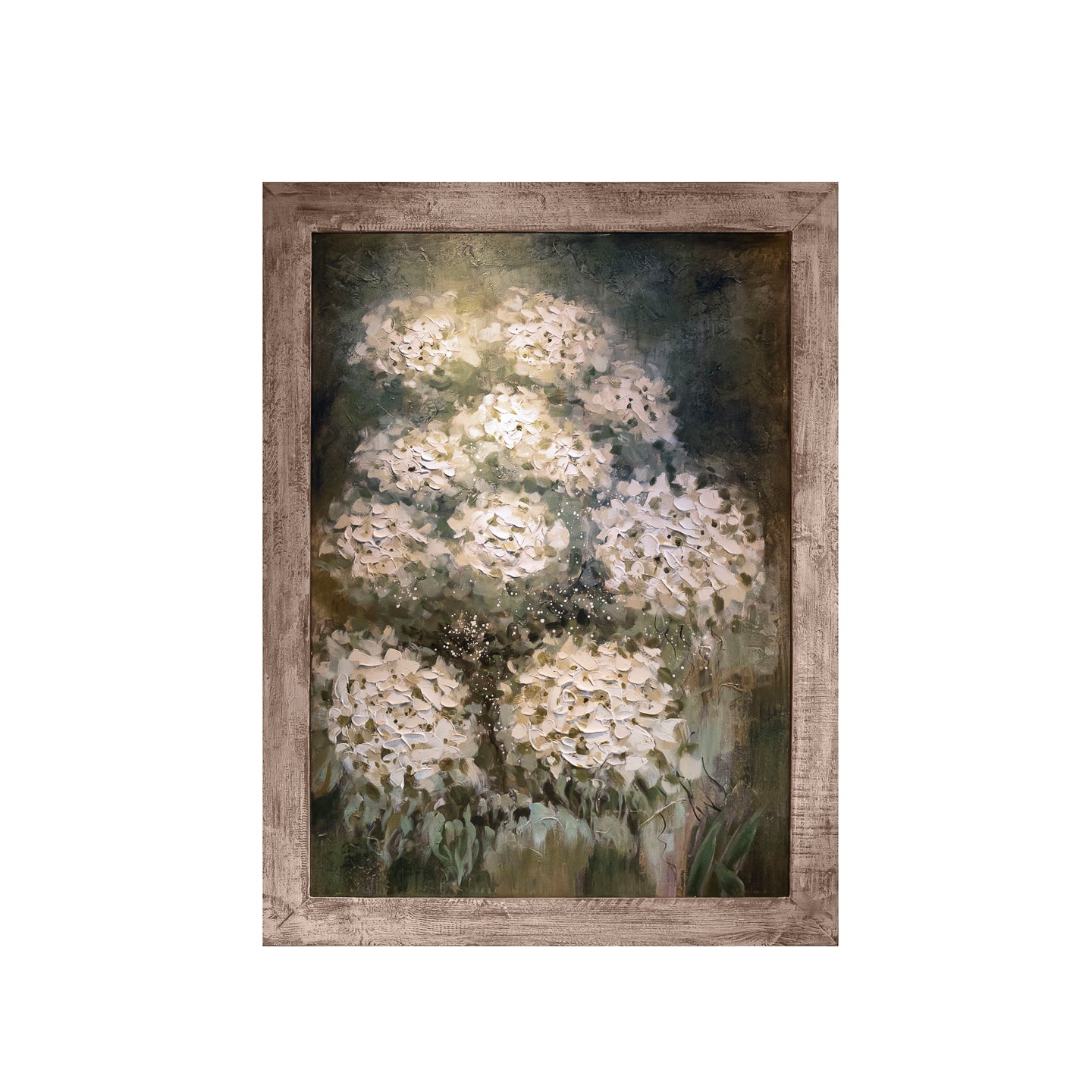 Hand Painting with wooden frame