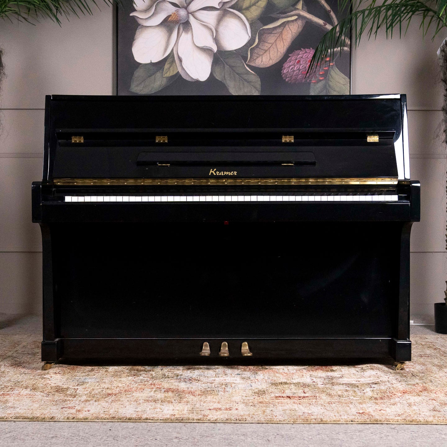 Kramer Black Lacquered Piano