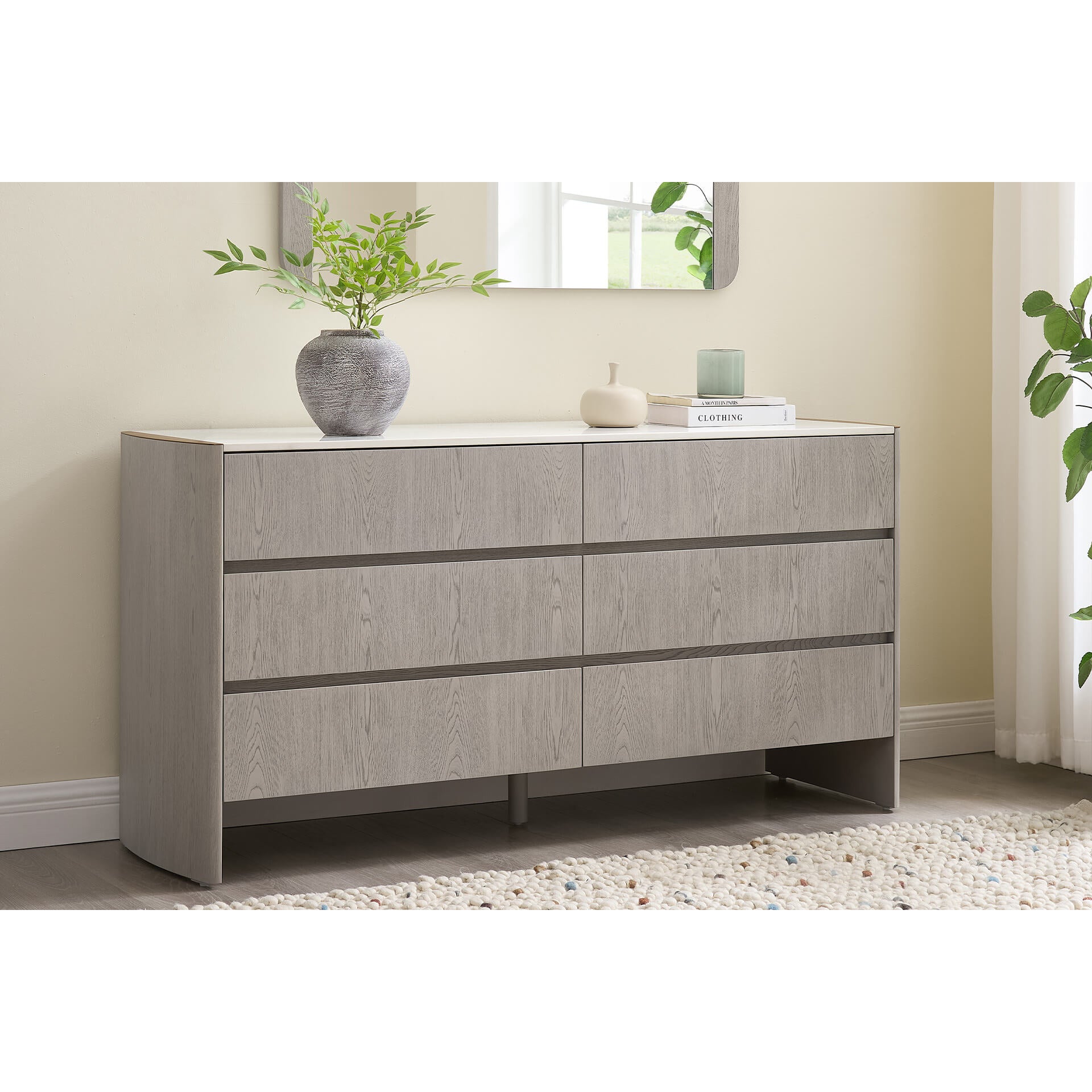 Mondello 6 Drawer Dressing Chest