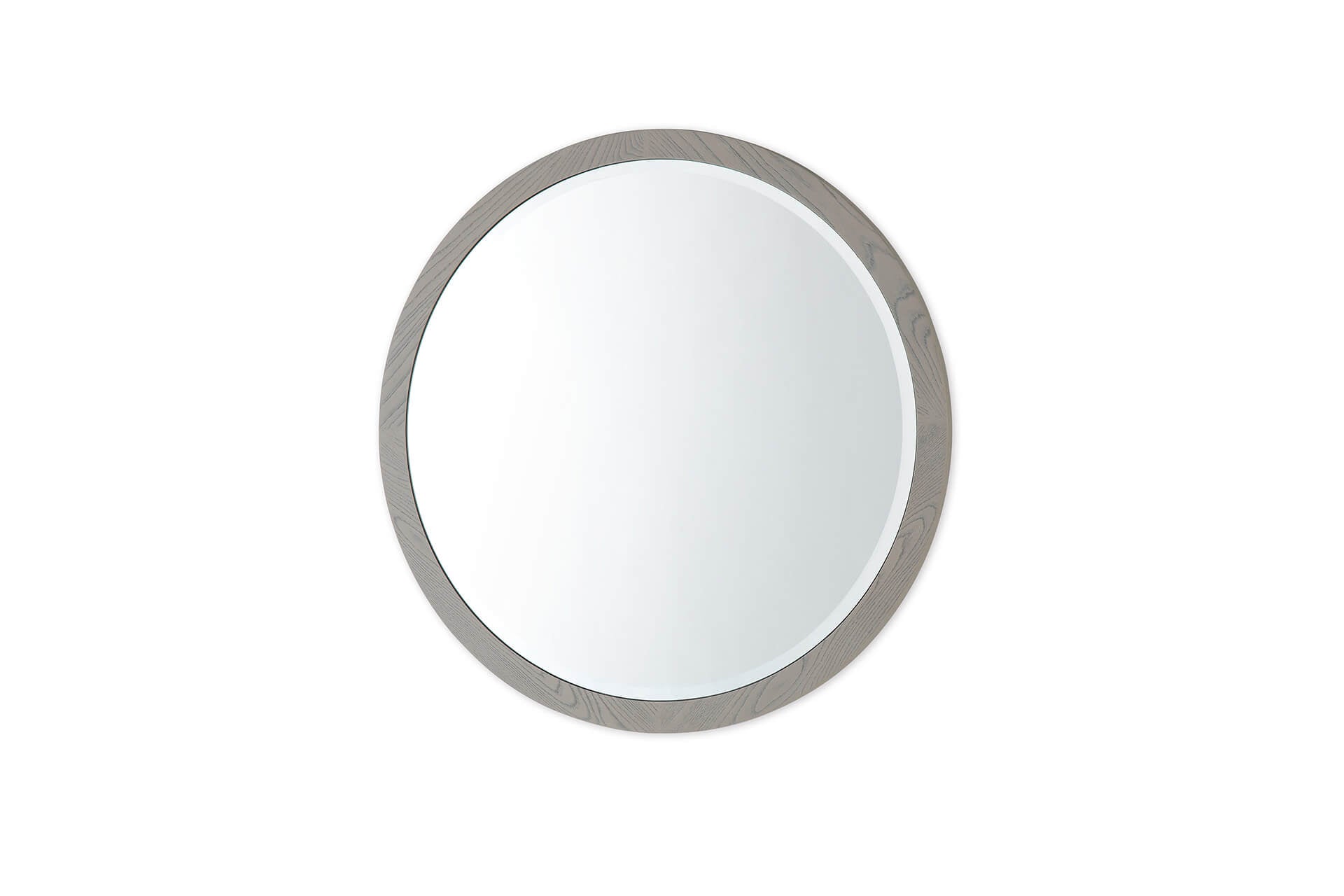 Mondello Mirror Round - Washed Oak