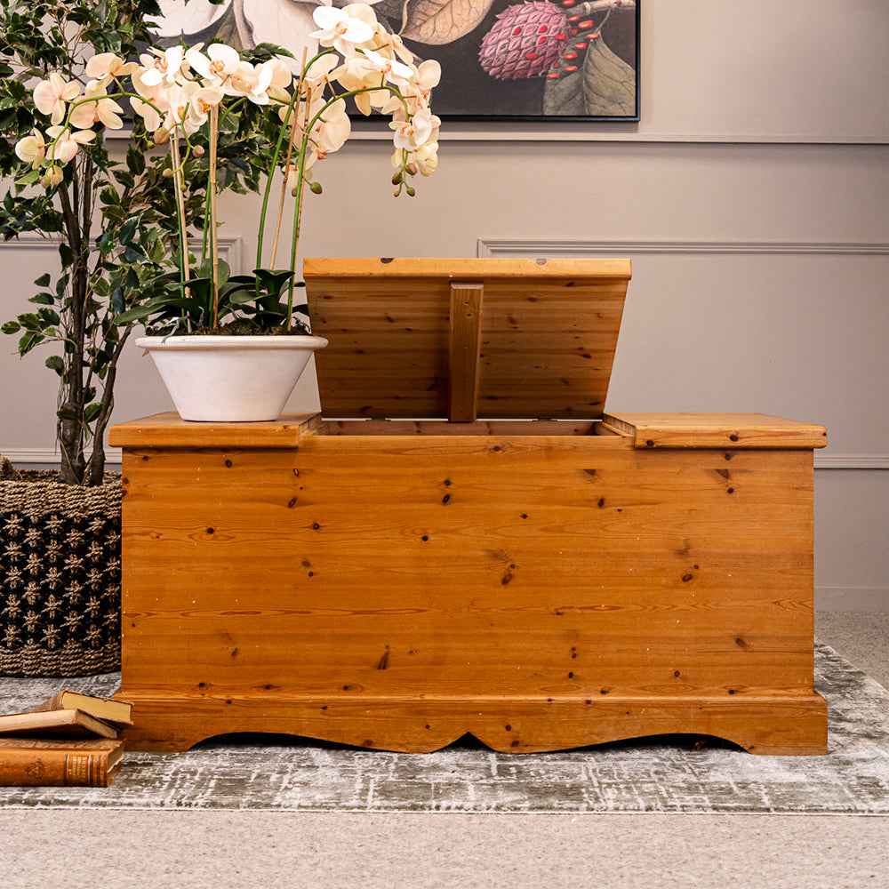 Pine Coffee Table Chest