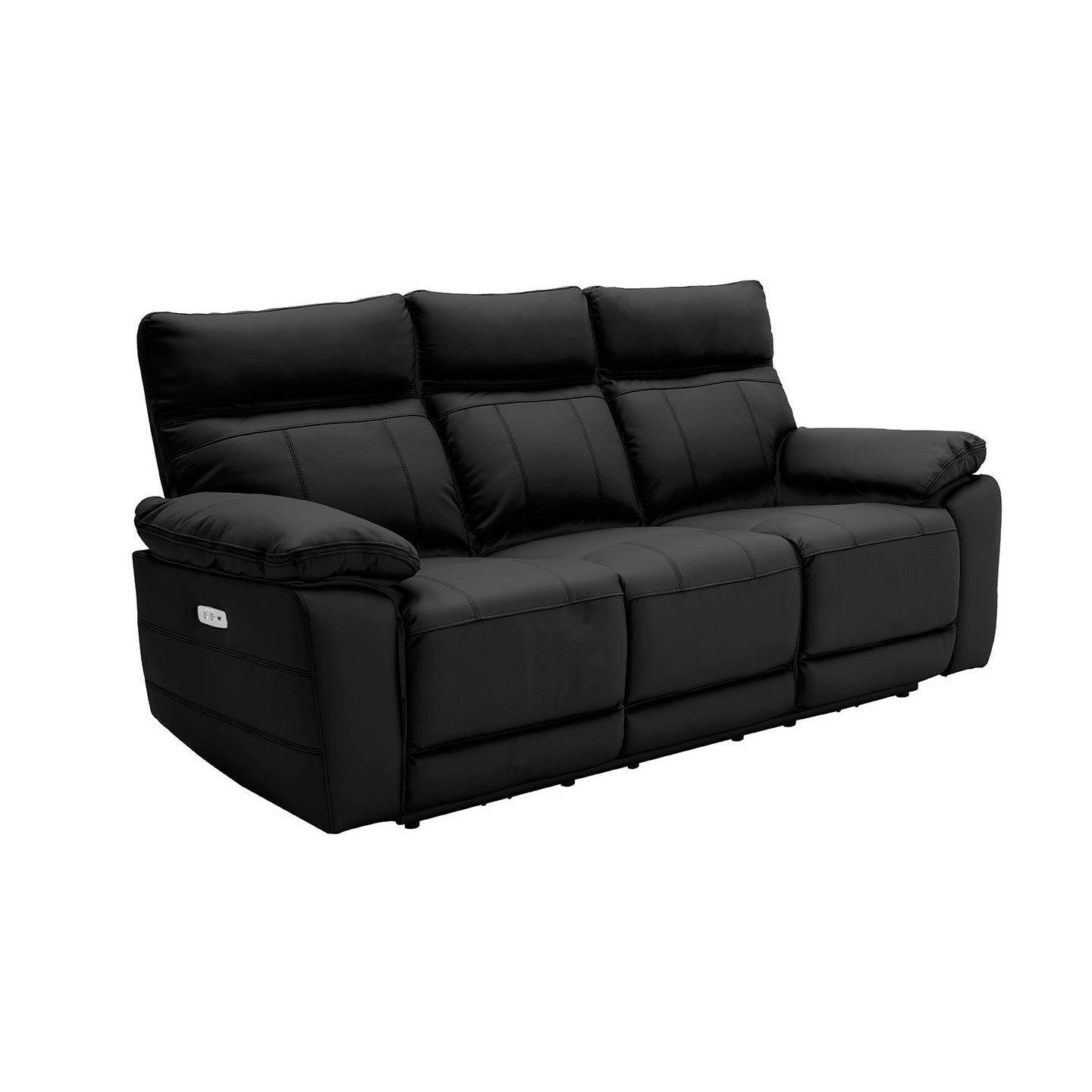 Positano Leather 3 Seater Electric Recliner Sofa