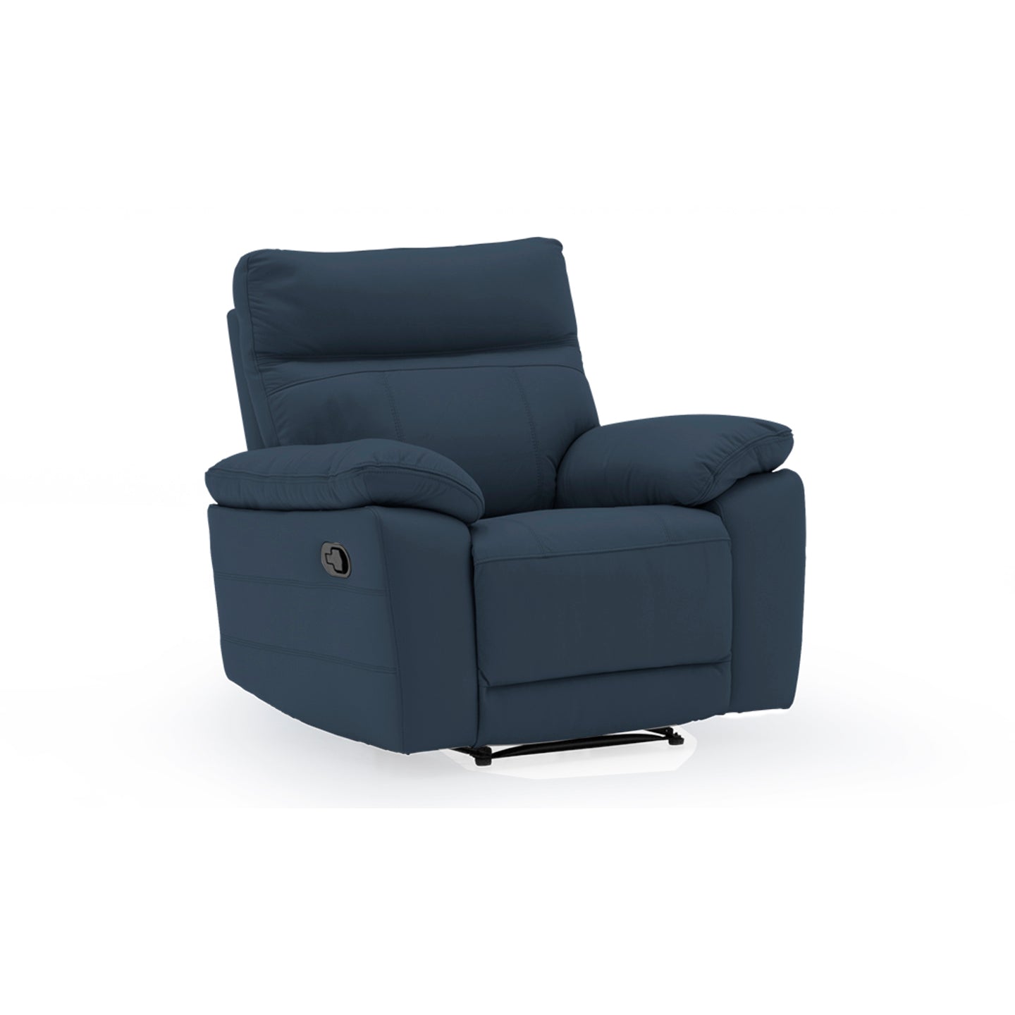 Positano Leather Manual Recliner Chair