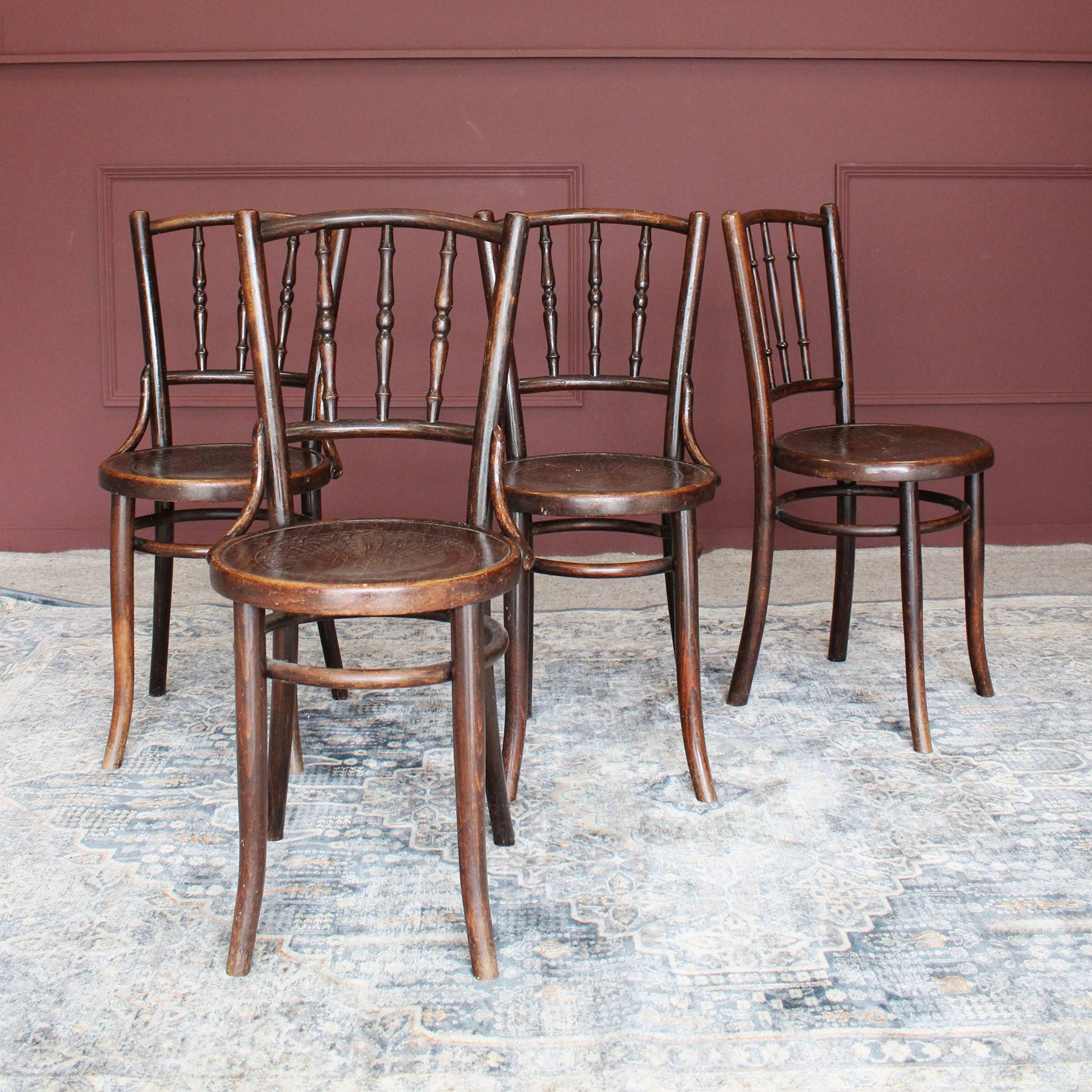 Set of 4 Bentwood Chairs