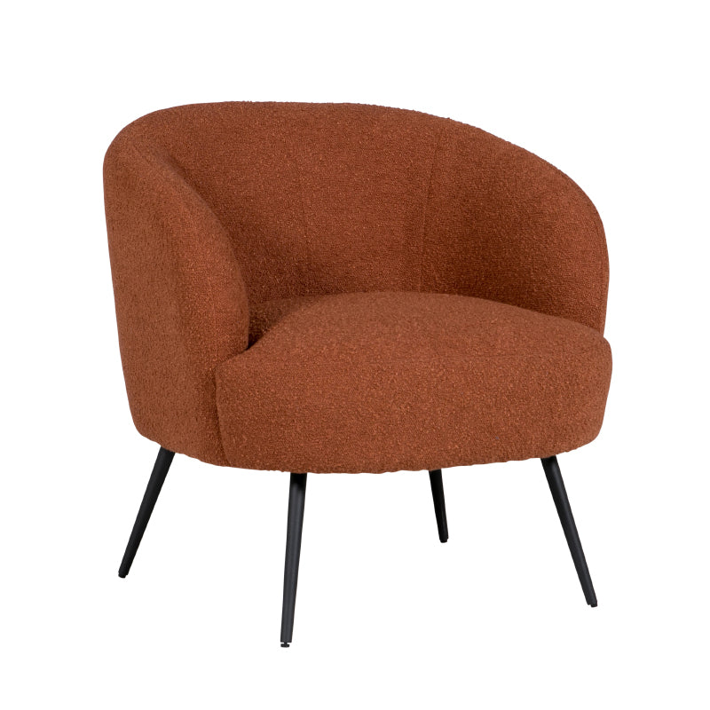 Shelbie Accent Chair Rust