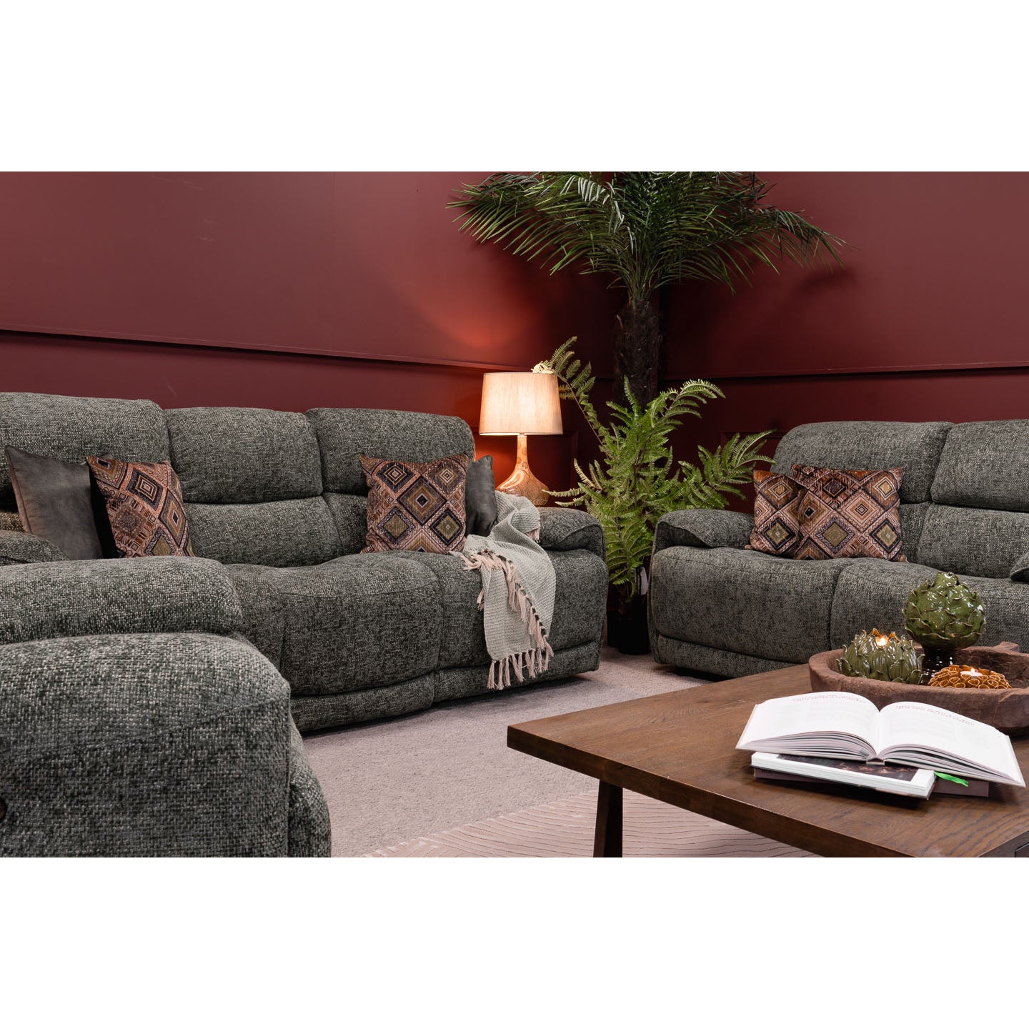 Selene 2 Seater Fixed Sofa - Fabric