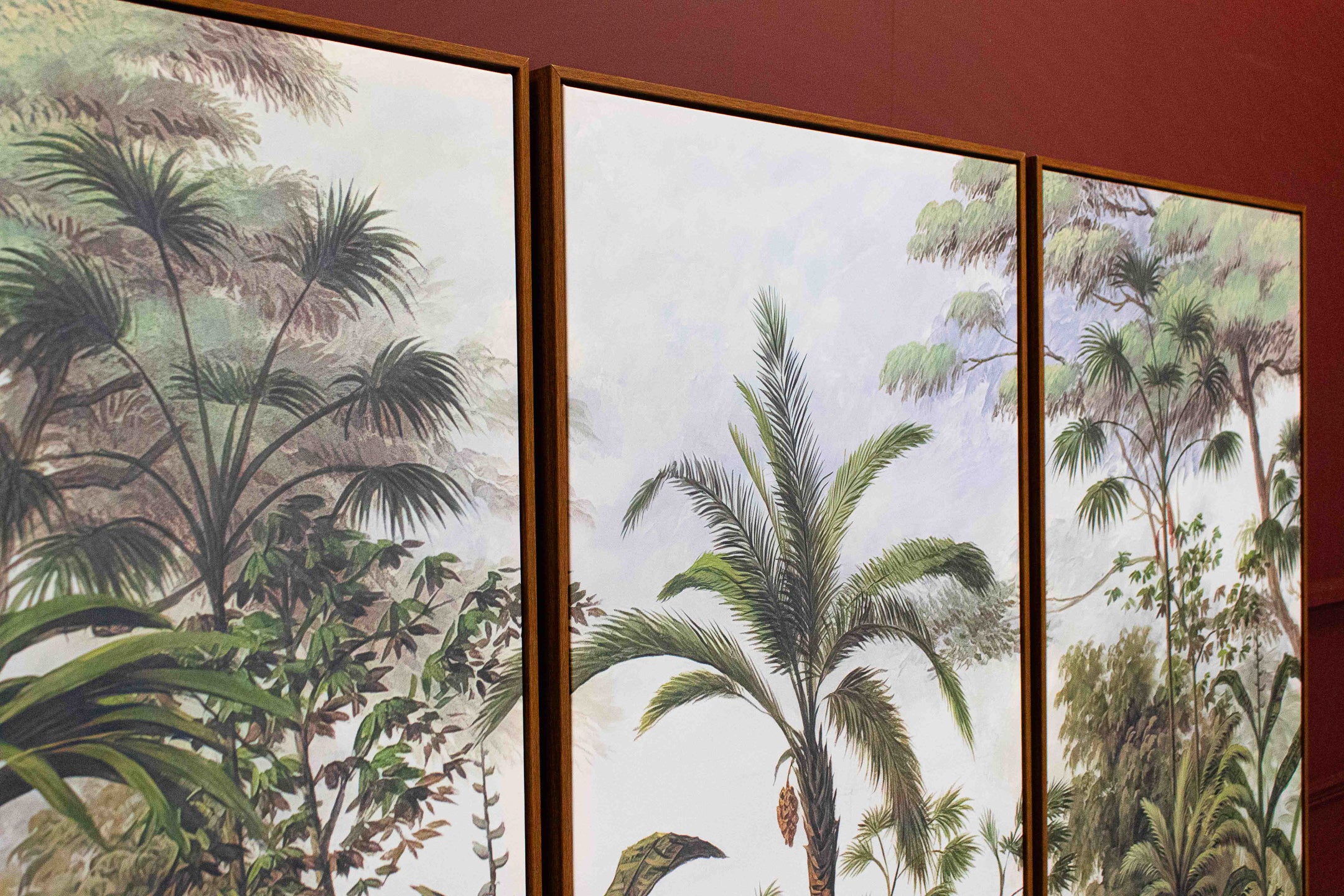 Tropical Mural Set of 3