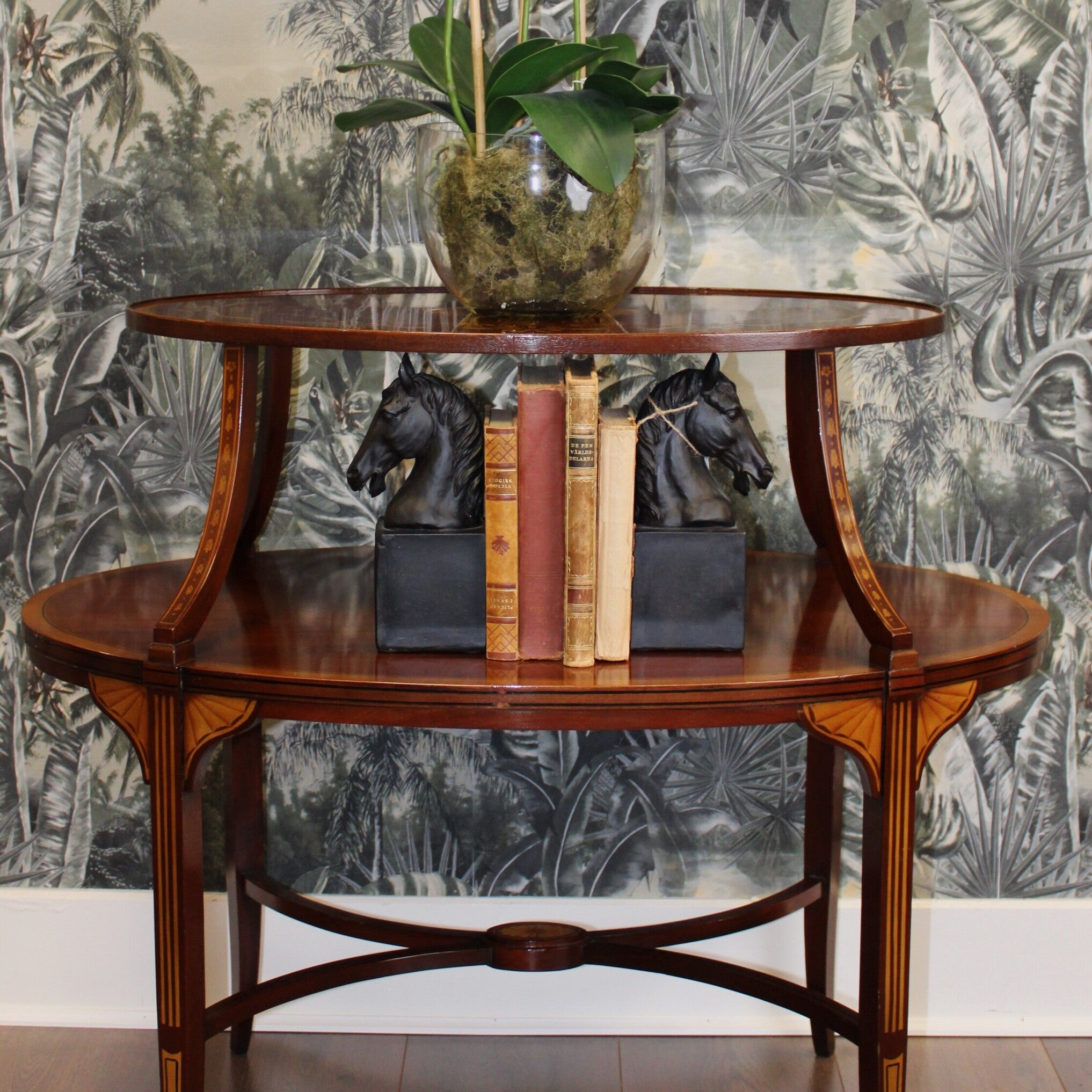 Black Horse Bookends