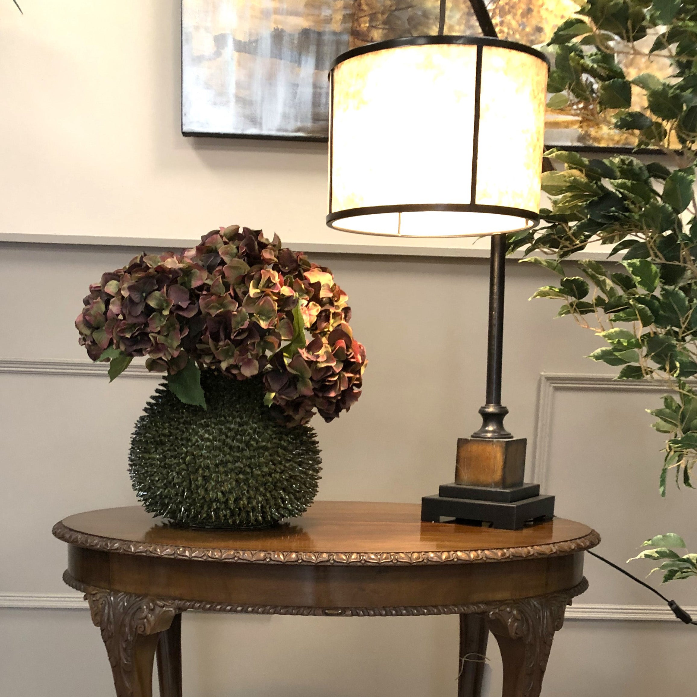 Oceanic Bliss Handcrafted Sea Urchin Vase