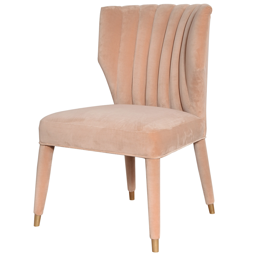 Chichester Dining Chair Velvet Beige