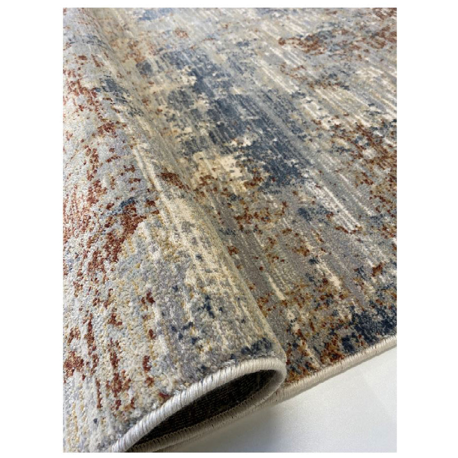 Clare Denim Rust Rug