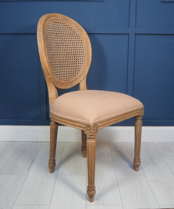 Sara Rattan Back Dining Chair – All Rustic Brown