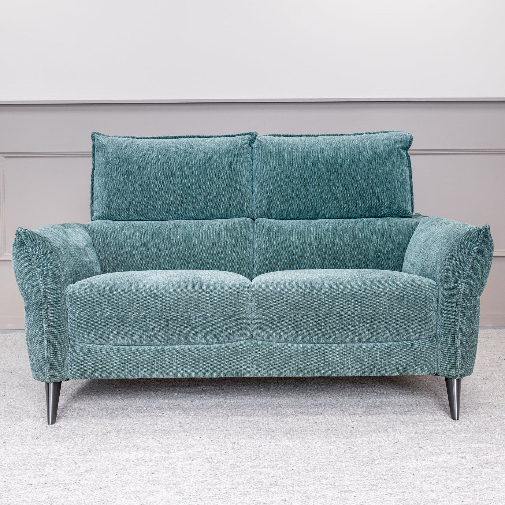 Lorenzo Fabric 2 Seater Fixed Sofa