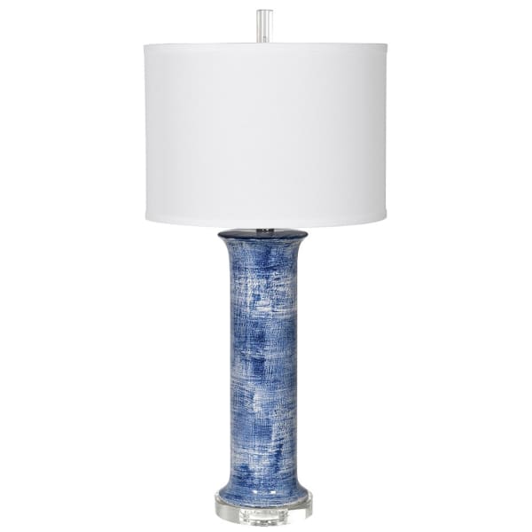 Marine Mirage Patterned Table Lamp