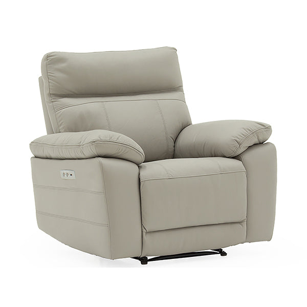 Positano Light Grey 1 Seater Electric Recliner