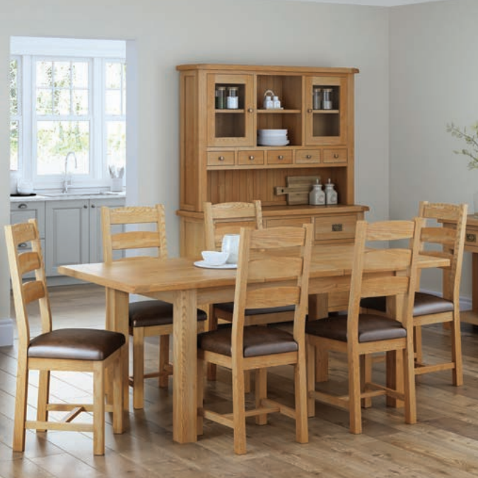 Salisbury Butterfly Extending Dining Table 150-200cm