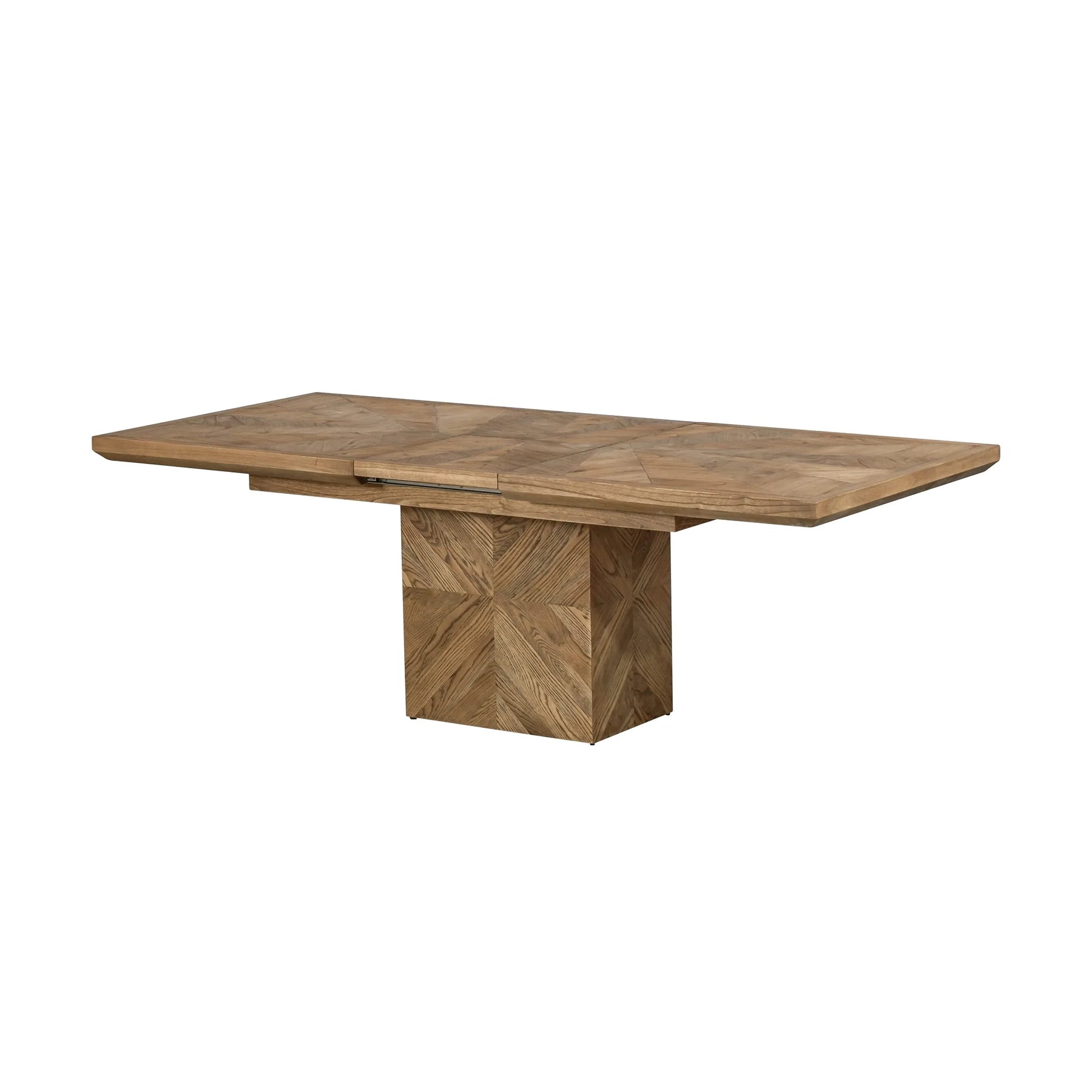 Stella Single Butterfly Extension Dining Table Light Ash